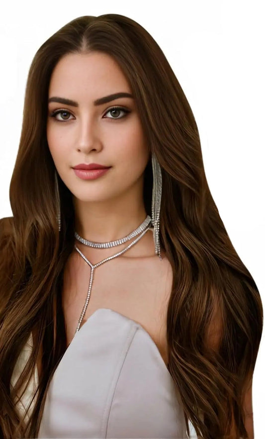 100% Real Tape-In Hair Extensions | Straight Texture, Human Hair, 12-24 Inch, Seamless Skin Weft for Women