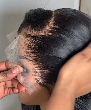 Short Straight Human Hair Lace Wig – 4x4 & 13x4 Light Brown Lace, Hair, 4-16 Inches