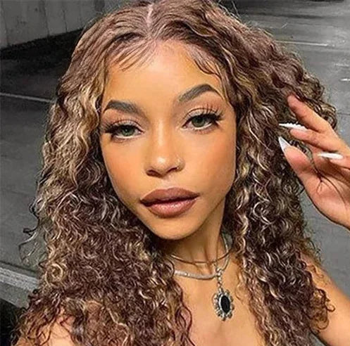 5x5 & 13x4 Deep Wave Lace Front Wig – Hair, Transparent Lace