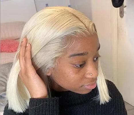 Straight Lace Front Wig – Hair 13x4 & 13x6 Frontal, Short Length