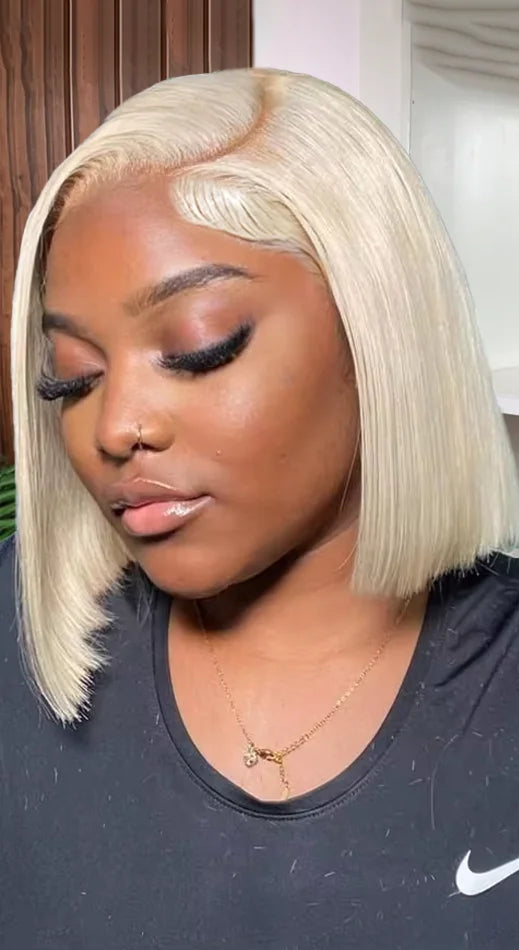 Straight Lace Front Wig – Hair 13x4 & 13x6 Frontal, Short Length