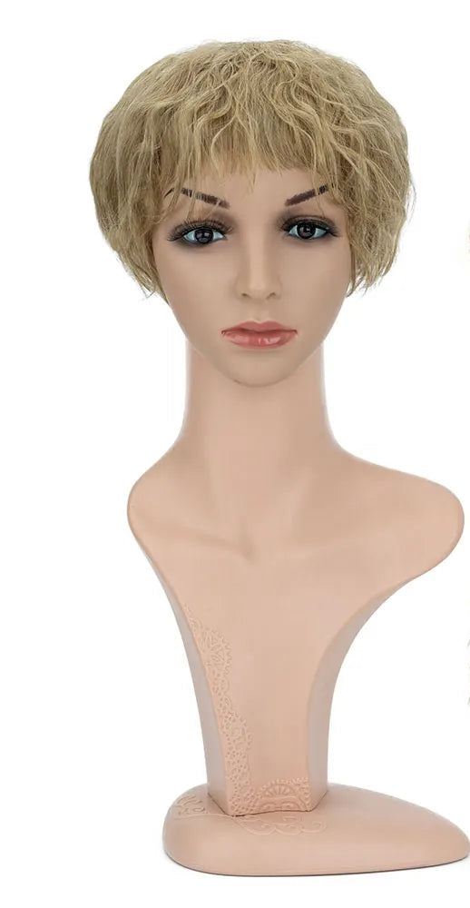 5-Inch Curly Synthetic Hair Topper Clip-In with Natural Shine & Lightweight Design