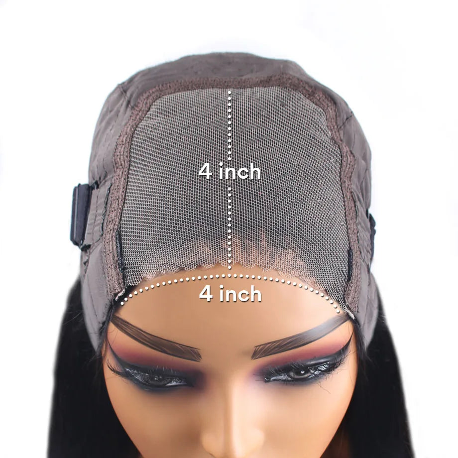 Curly Lace Front Wig – 5x5 Swiss Lace, Pre-Plucked, Natural Off Black, 180%-200% Density