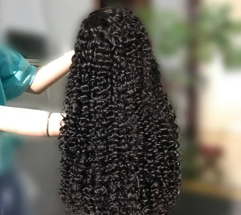Long Curly Lace Front Wig – Hair, 26+ Inch, Transparent Lace