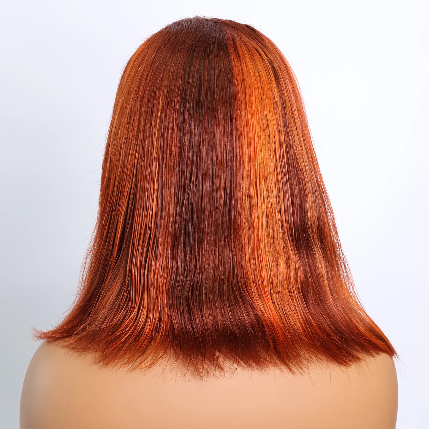 Short Straight Bob Wig – 100% Hair, 13x4 Lace Front, 180% Density, No Shedding