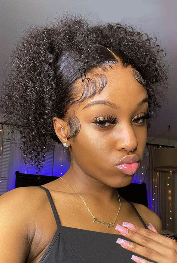 Deep Wave 360 Lace Front Wig – 26+ Inches, Transparent Swiss Lace, HD Frontal Wig with Elastic Band