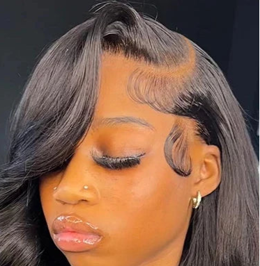 26+ Inch Body Wave HD Transparent Lace Wig | 100% Human Hair, Pre-Plucked Hairline