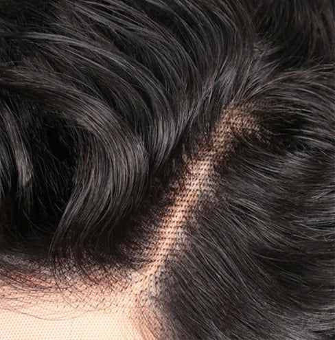 Short Curly Lace Front Wig – 100% Human Hair, Transparent Swiss Lace, Customizable Style