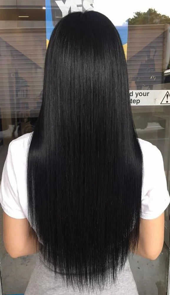 Straight I-Tip Hair Extensions – Lightweight 0.6g/Strand, 100% Natural Look