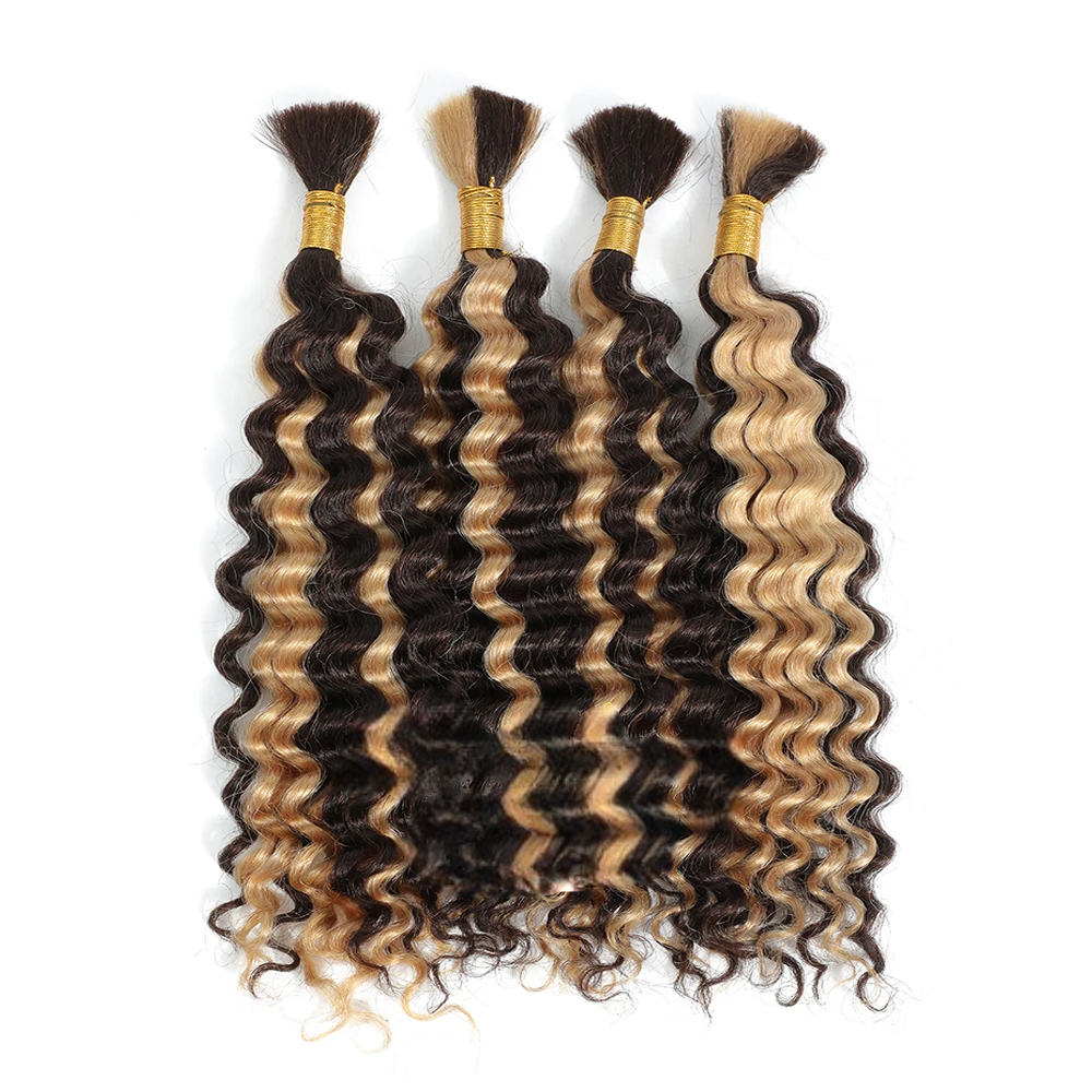 Deep Wave Human Hair Bundles – 100% Virgin Hair, Permable, Long-lasting Quality