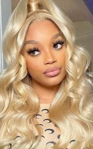 Long Body Wave Lace Front Wig – 26+ Inch, Transparent Lace, Human Hair, Available in Small, Medium, & Large Caps