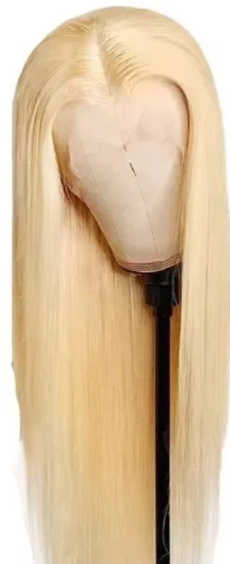 13x6 Transparent Lace Front Wig – 18-24 Inch Straight Human Hair, Dyeable & Natural"