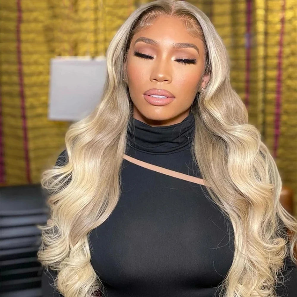 Body Wave T-Part Synthetic Wig – Glueless Transparent Lace Daily Wear Wig