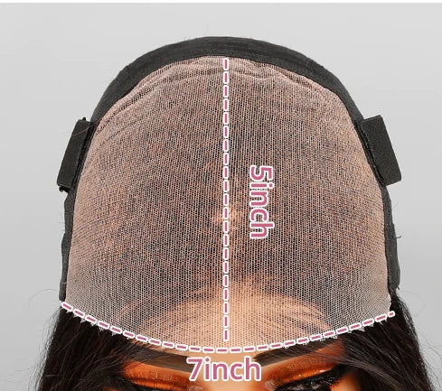 Premium Curly Lace Front Wig – 100% Hair, Transparent Swiss Lace