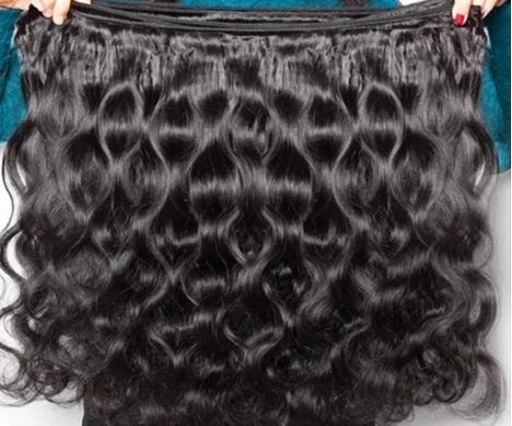 Premium Body Wave Human Hair Bundles – Natural, Machine Double Weft, Can Be Permed, No Chemical Processing