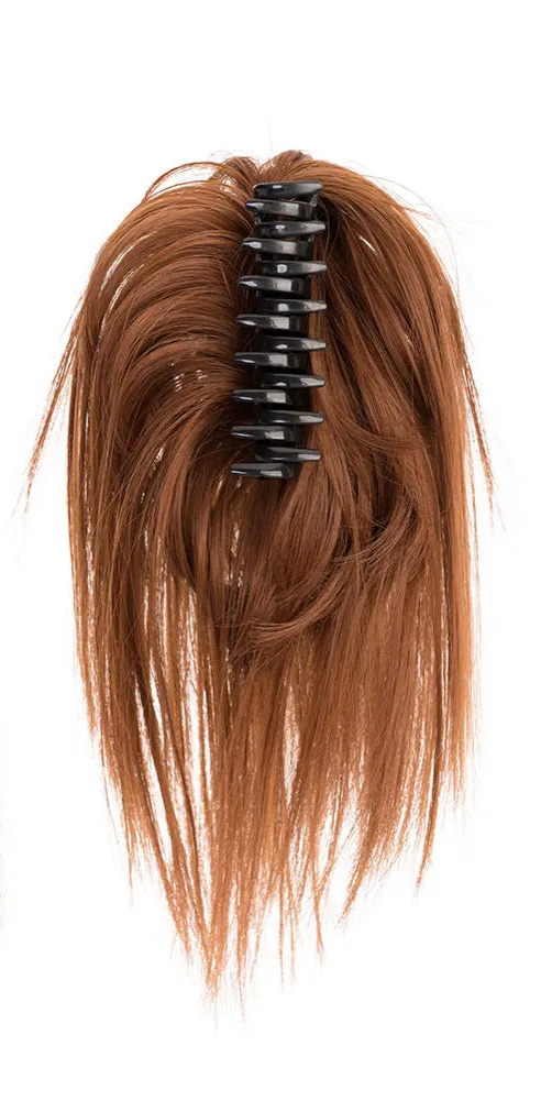 12-Inch Curly Claw Clip Messy Bun – High-Quality Synthetic Hair, Easy to Wear, Fluffy Volume