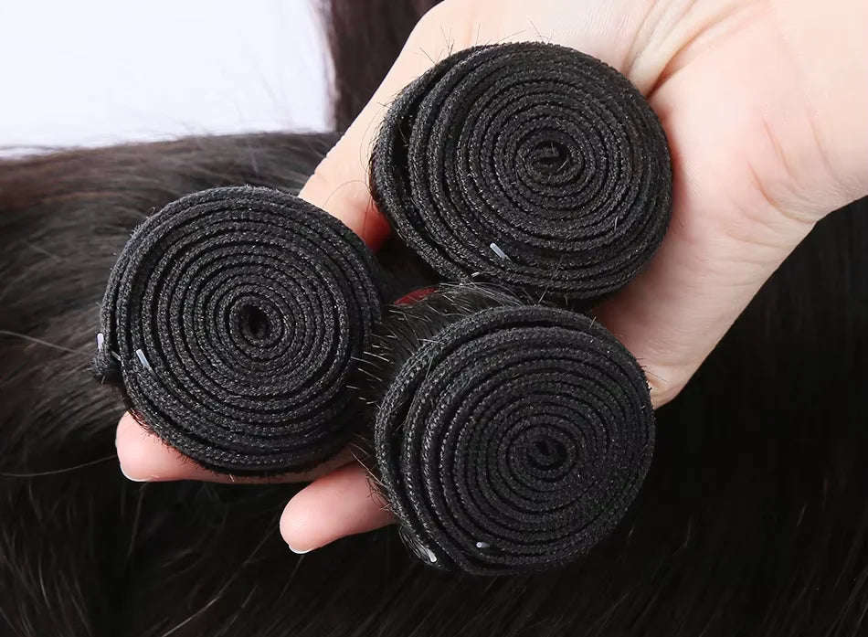 Premium Hair Weaving Extensions – Straight, 100% Human Hair, Can Be Permed & Styled