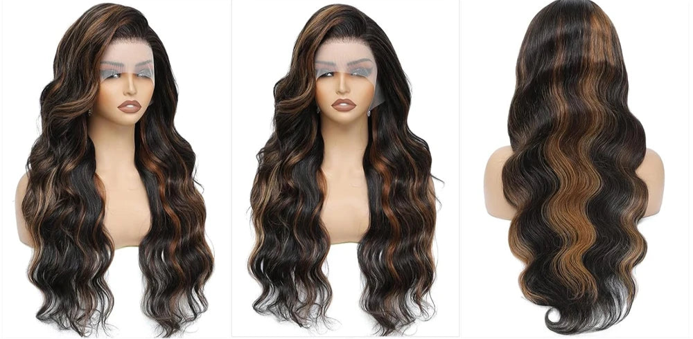 Classic Body Wave Lace Front Wig – Heat-Resistant Synthetic Fiber