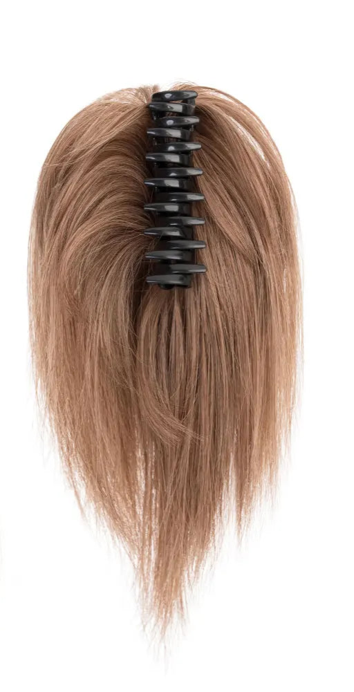 12-Inch Curly Claw Clip Messy Bun – High-Quality Synthetic Hair, Easy to Wear, Fluffy Volume