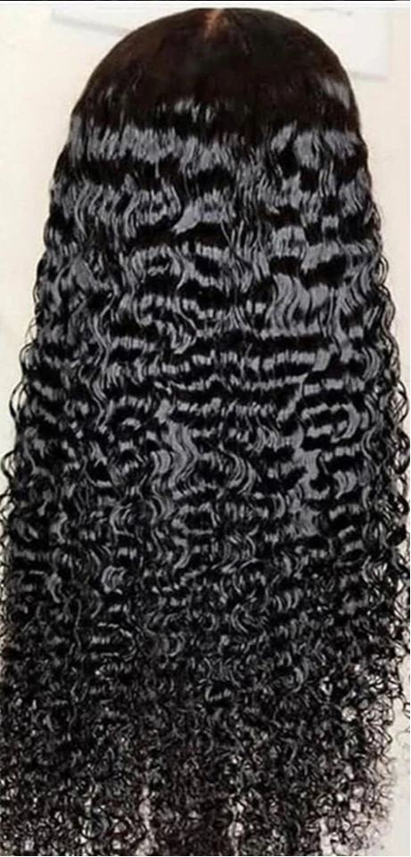 Deep Wave 360 Lace Front Wig – 26+ Inches, Transparent Swiss Lace, HD Frontal Wig with Elastic Band