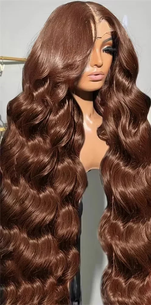Body Wave Lace Front Synthetic Wig – Natural Look, Heat-Resistant Fiber
