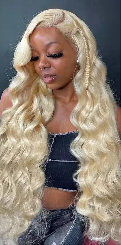 26+ Inch Body Wave Human Hair Wig – Transparent Swiss Lace, Perm & Dye Friendly