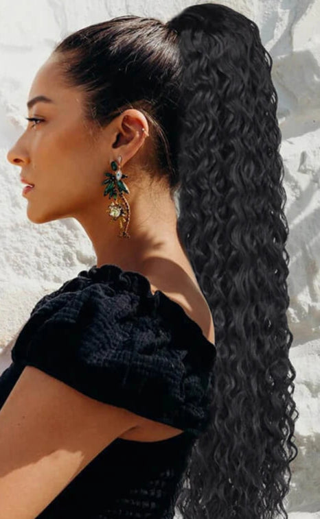 100% Mongolian Kinky Curly Clip-In Hair Extensions – Natural, Perm & Dye Friendly