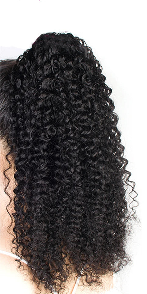 Virgin Curly Clip-In Hair Extensions – 100% Pure Human Hair, Dye & Perm Safe