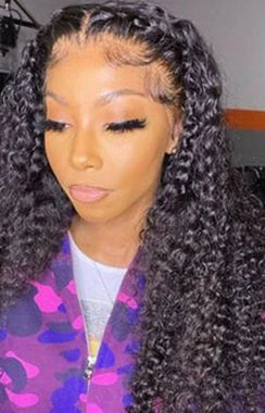 26-Inch Deep Wave Lace Front Wig – Transparent HD Lace, 13x4 & 13x6 Options