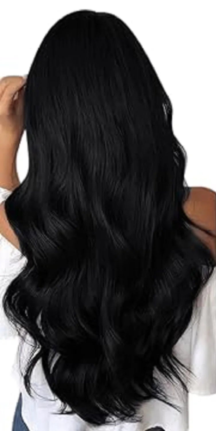 YoungSee 100% Human Hair Tape-in Extensions | Natural Straight | 12-24 Inch | Can Be Dyed Darker | Lightweight & Comfortable