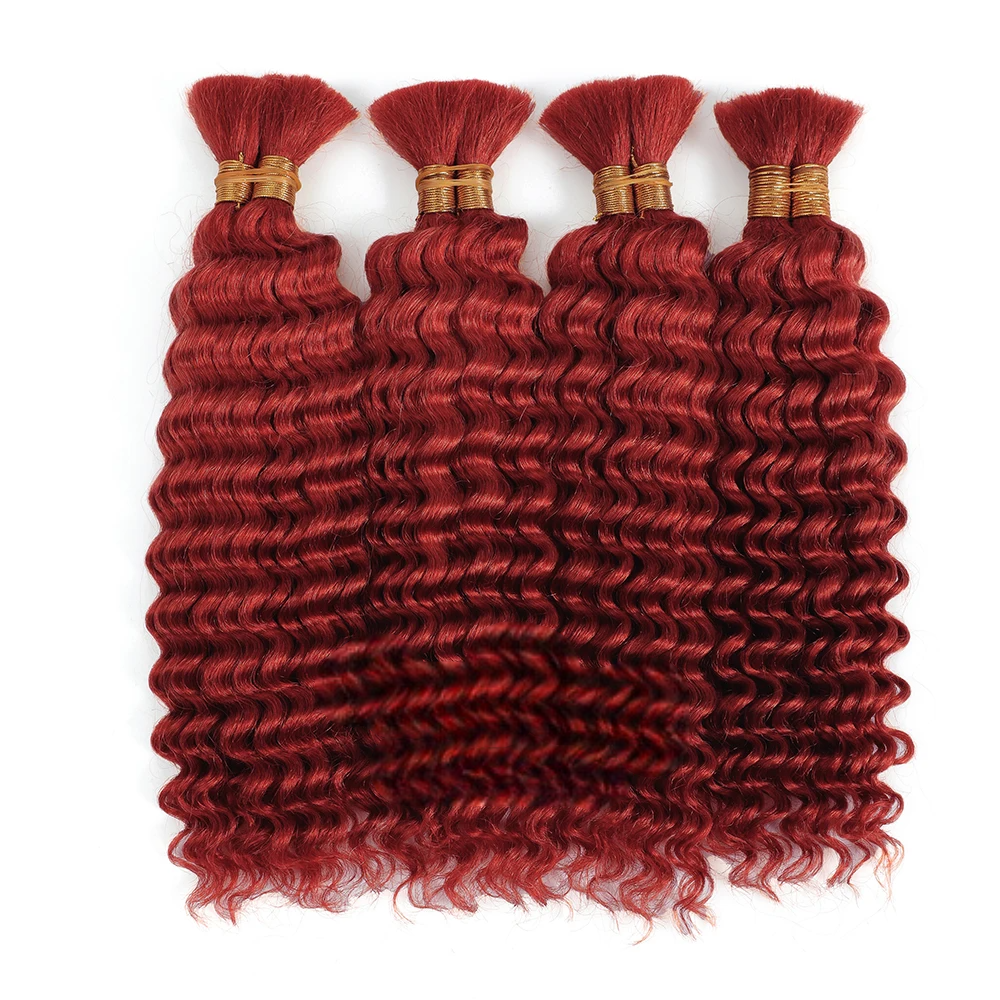Deep Wave Human Hair Bundles – 100% Virgin Hair, Permable, Long-lasting Quality