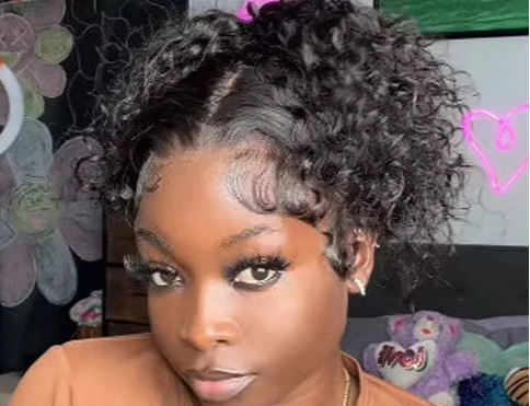 360 Lace Frontal Deep Wave Wig – 100% Human Hair, Swiss Lace, Glueless, Versatile & Natural