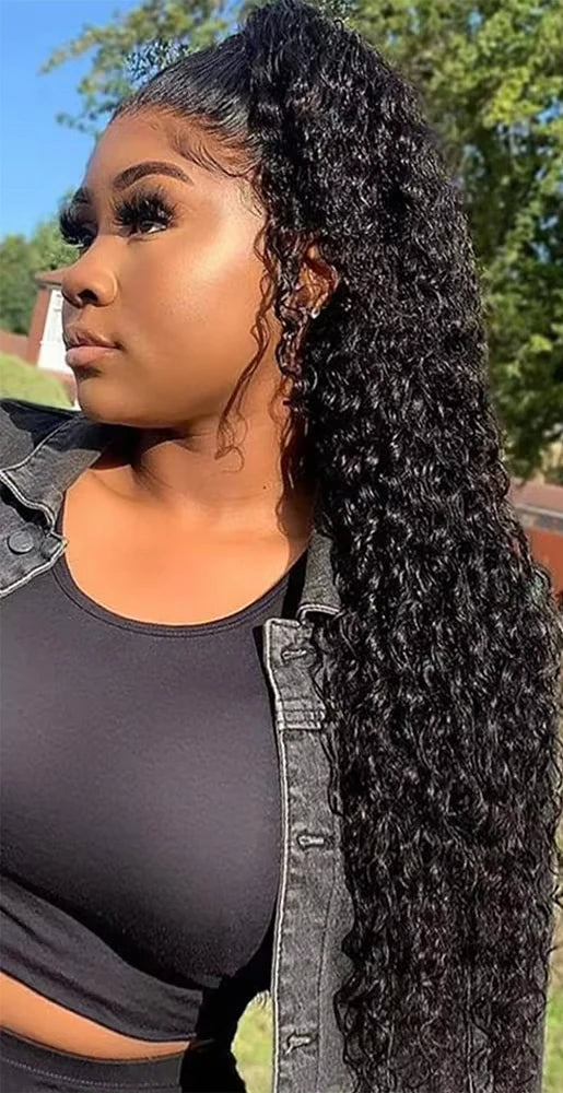 360 Lace Frontal Deep Wave Wig – 100% Human Hair, Swiss Lace, Glueless & Versatile