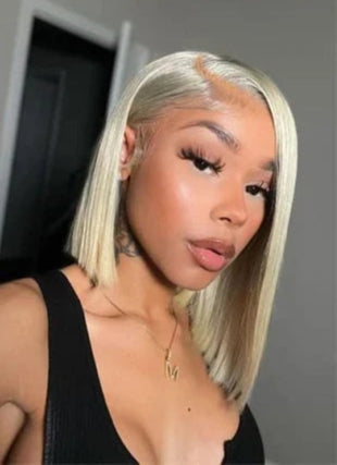 Straight Lace Front Wig – Hair 13x4 & 13x6 Frontal, Short Length