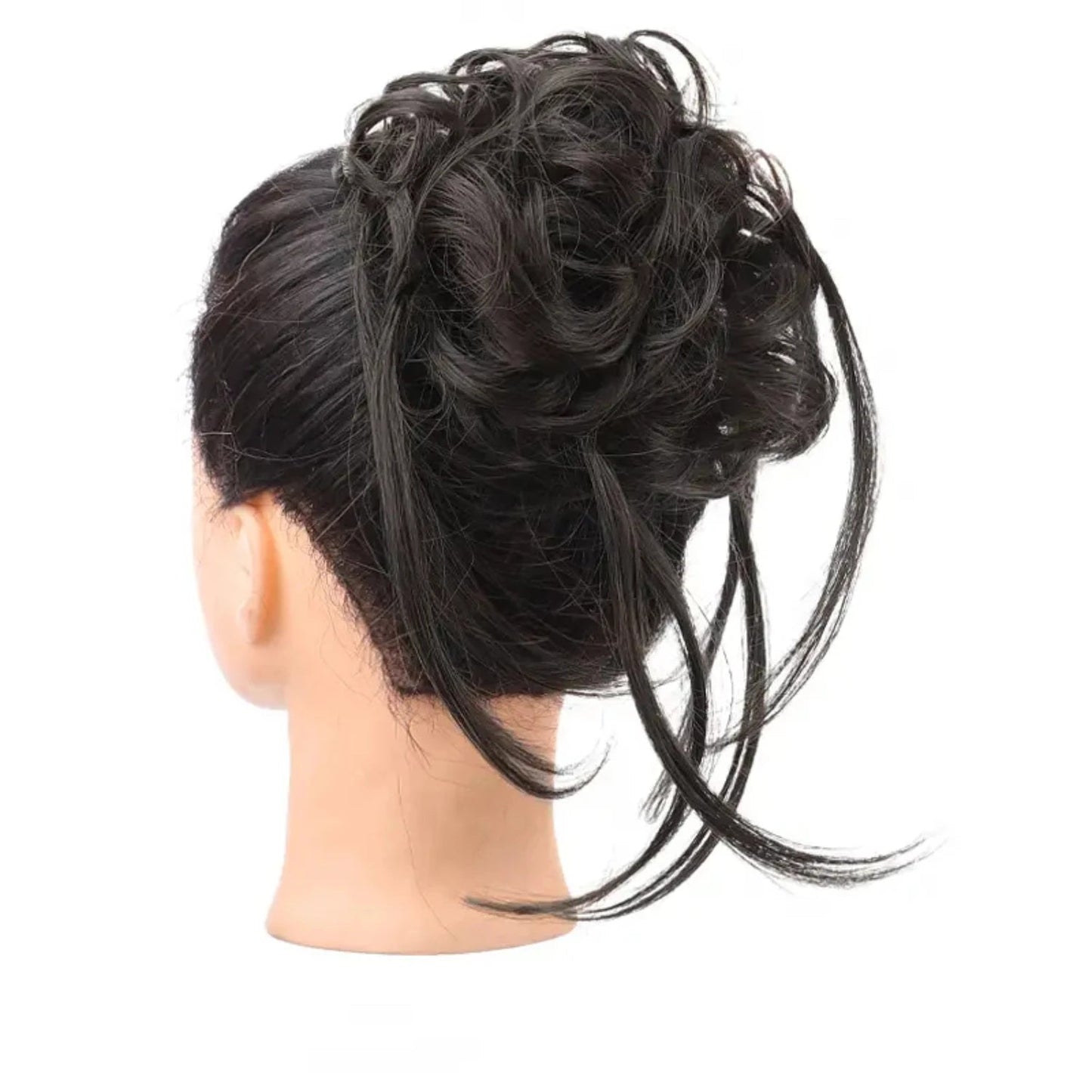 Extra-Long Tousled Messy Bun Hairpiece Extension – Perfect for Volume & Textured Updos