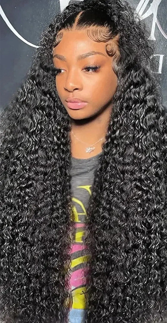 Long Lace Front Wig – Transparent Swiss Lace (26+ Inches)