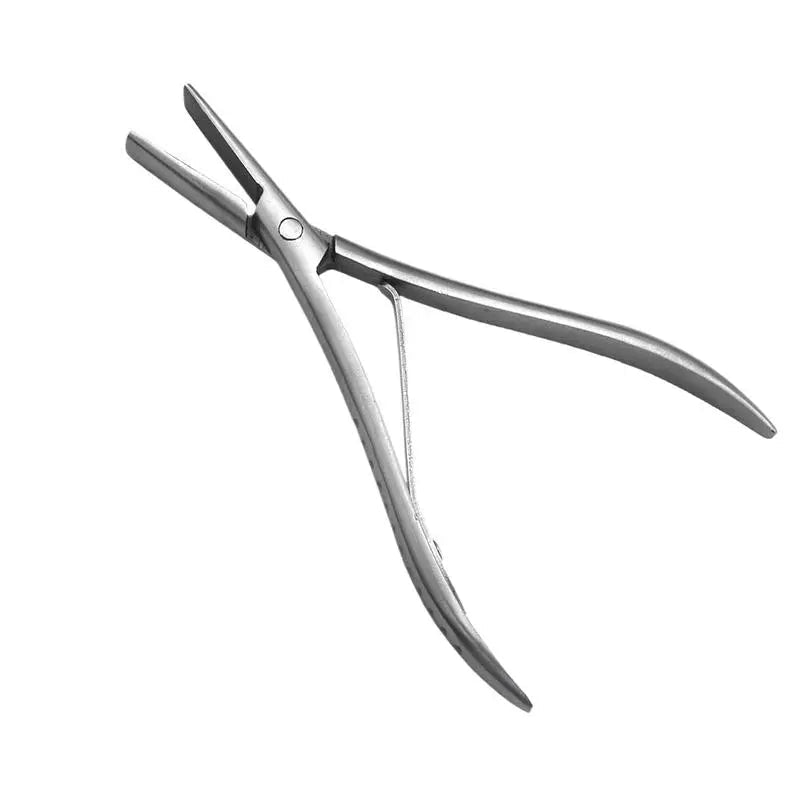 Professional Hair Extension Pliers for Nano Ring & Adhesive Extensions | Stainless Steel Flat Clamping Tool