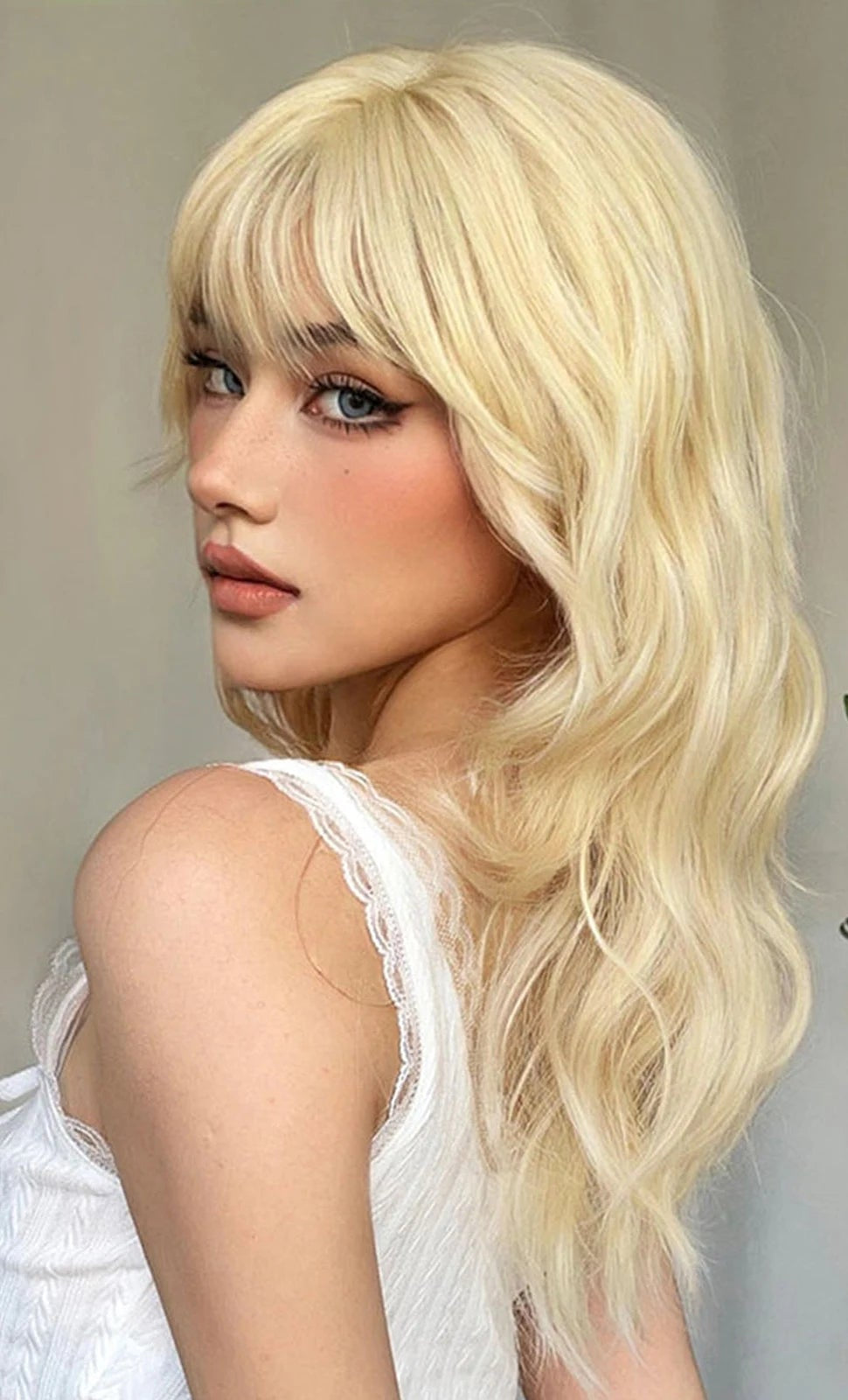 Clip-In Human Hair Blunt Bangs – 100% Natural Hair, Easy Attachment, and Heat-Friendly