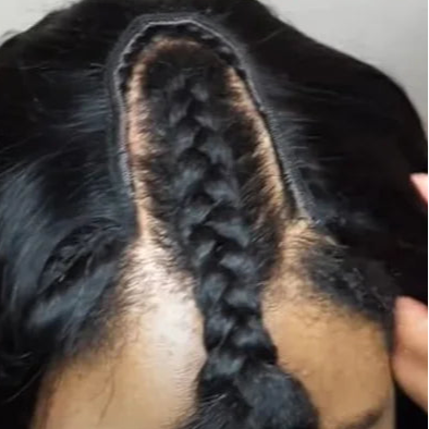 U-Part Wig 100% Real Human Hair – Medium Length Body Wave for Natural Blend & Easy Styling