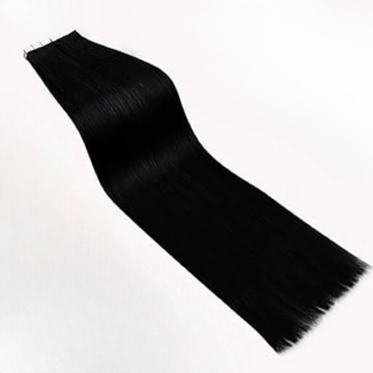 YoungSee 100% Human Hair Tape-in Extensions | Natural Straight | 12-24 Inch | Can Be Dyed Darker | Lightweight & Comfortable