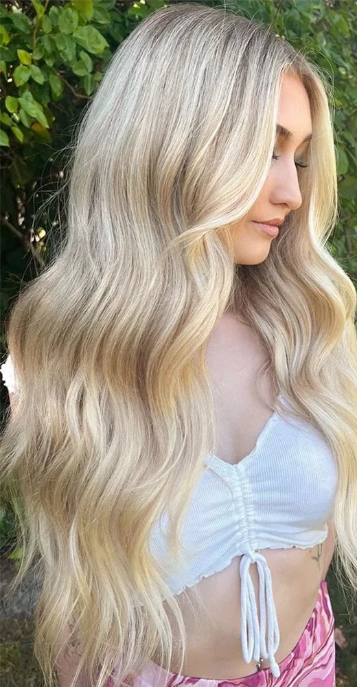 Mini Tape-In Hair Extensions - 100% Straight Natural Hair | Tiny Interface, Lightweight & Easy DIY Installation