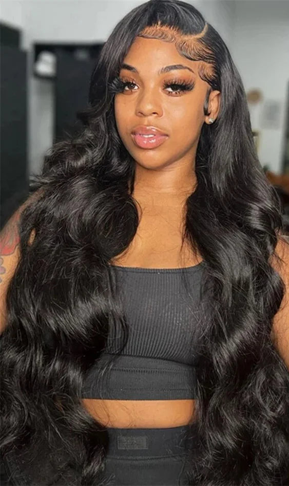 26-Inch Body Wave HD Lace Frontal Wig – 13x4 & 13x6 Lace Front Human Hair Wig with Pre-Plucked Hairline