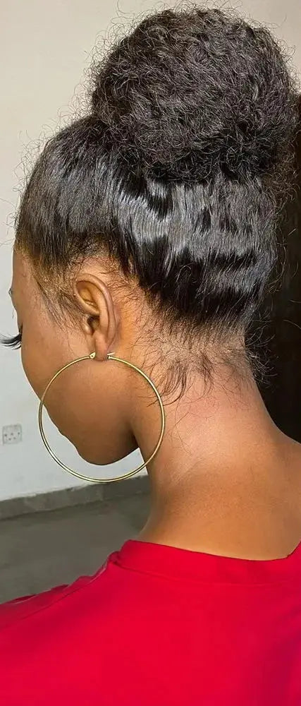 360 HD Transparent Lace Curly Wig – 100% Human Hair, 26+ Inches, Glueless Design