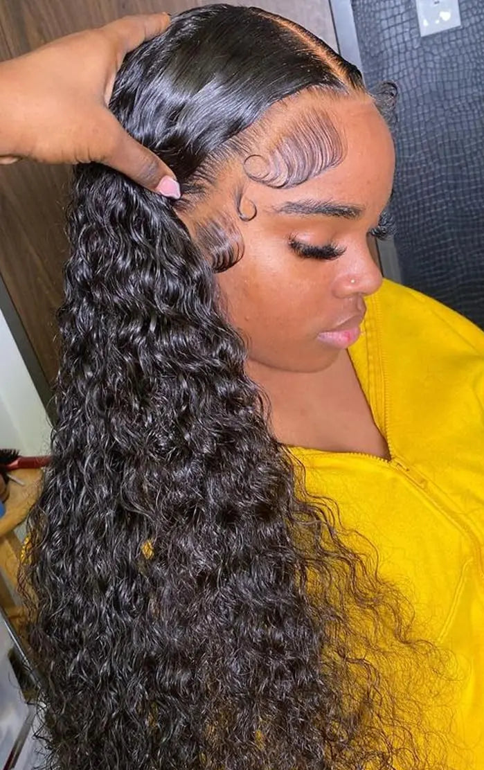 Long Lace Front Wig – Transparent Swiss Lace (26+ Inches)