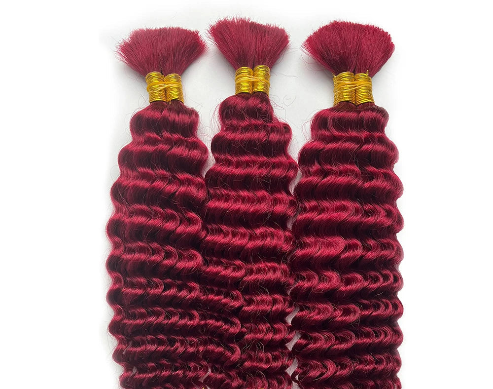 Deep Wave Human Hair Bundles – 100% Virgin Hair, Permable, Long-lasting Quality