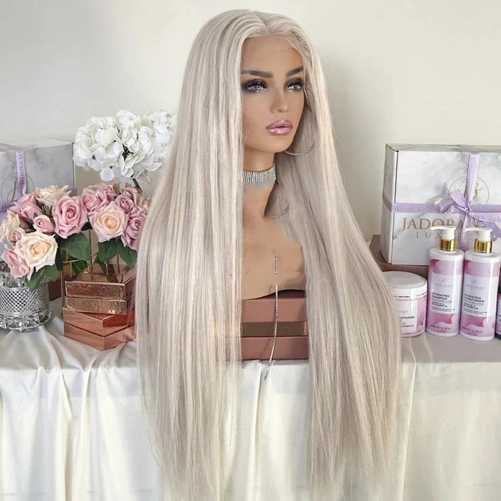 Body Wave T-Part Synthetic Wig – Glueless Transparent Lace Daily Wear Wig