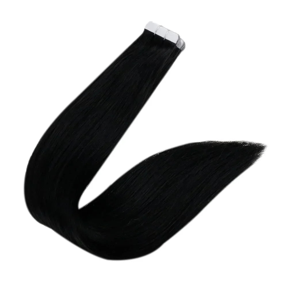 Premium Tape-In Hair Extensions | 100% Real Human Hair | LaaVoo Straight Extensions