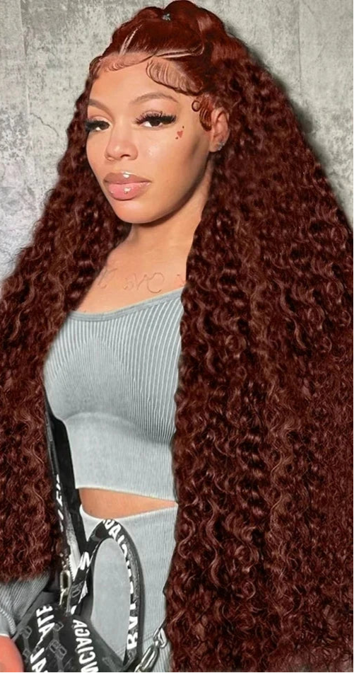 Long Deep Wave Lace Front Wig – Hair, 13x4 & 13x6 Transparent Lace