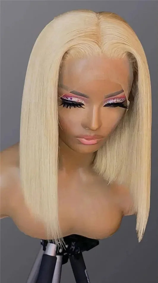 Straight Lace Front Wig – Hair 13x4 & 13x6 Frontal, Short Length