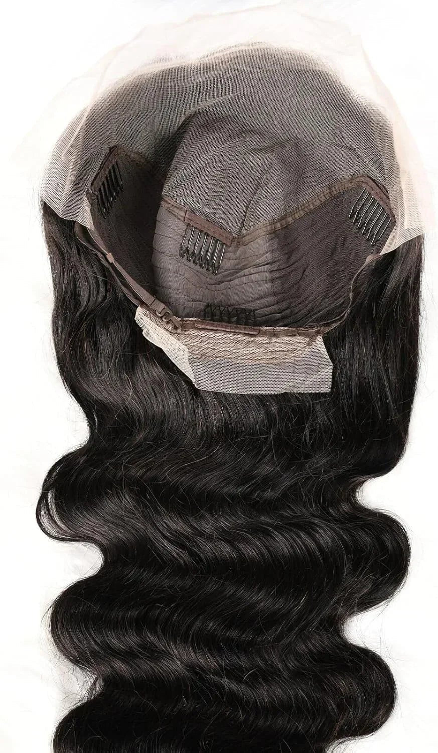 Natural-Looking Wavy Synthetic Lace Wig – Body Wave Daily Use Wig with Heat Resistance